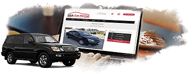 How to make a booking at GSS Car Rental website